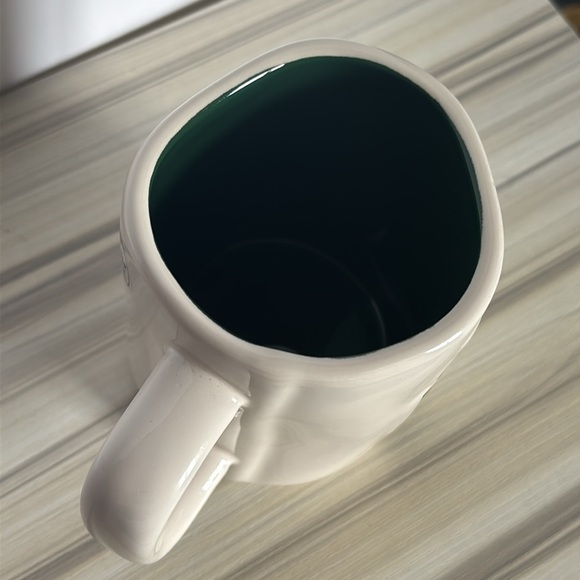 Rae Dunn You Crack me Up Double Sided Nutcracker 2023 mug with green interior - Picture 4 of 6